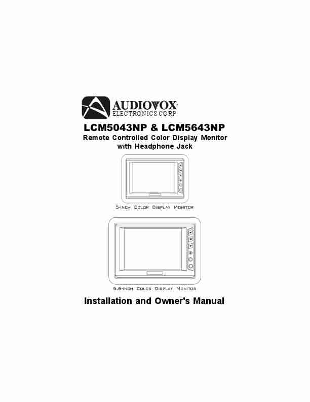 Audiovox Computer Monitor LCM5643NP-page_pdf